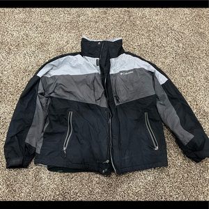 Mens XL 3 in 1 Columbia winter coat gray in VGUC
